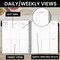 bloom daily planners Undated Dot Journaling Planner & Calendar, Dots